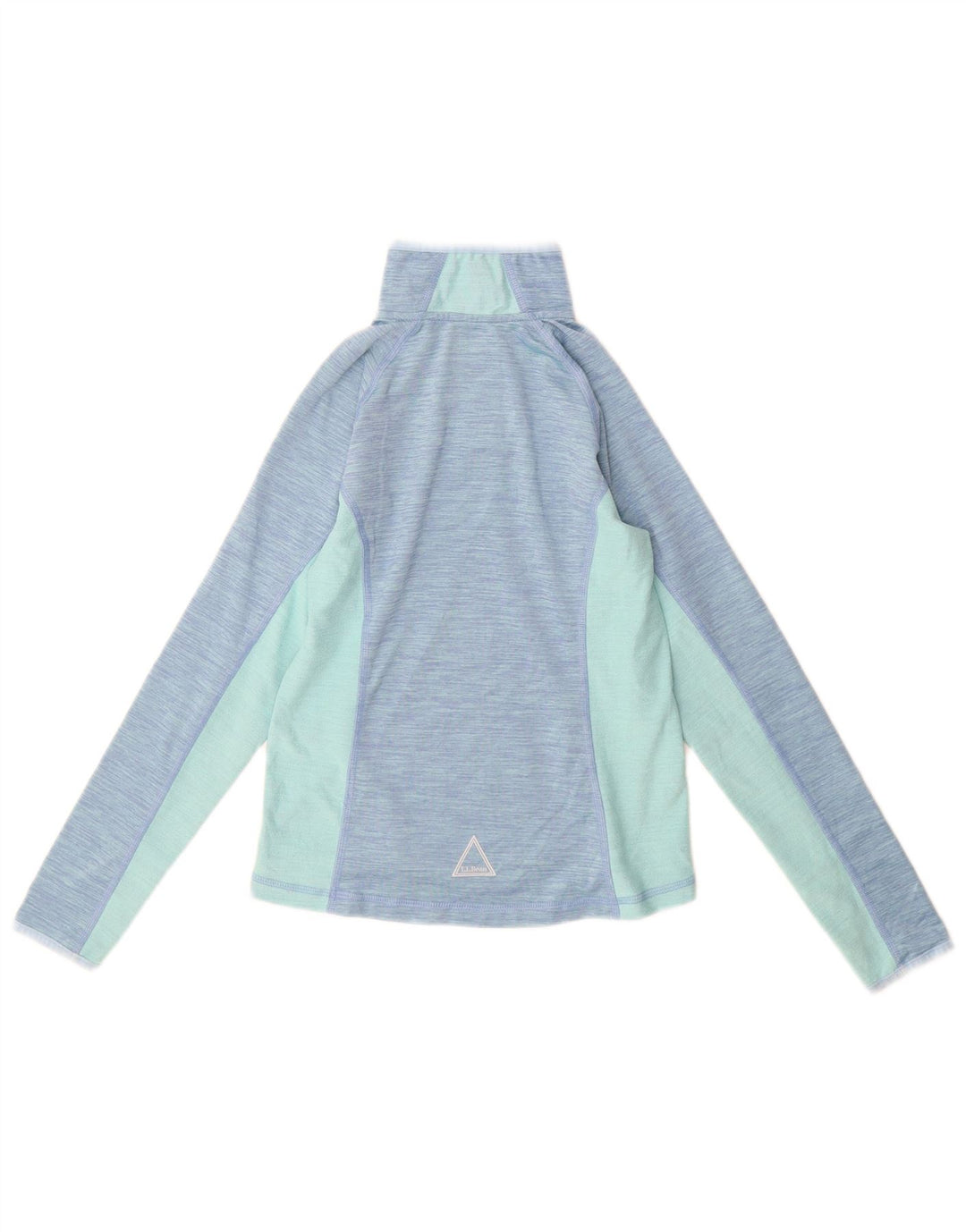L.L.Bean Girls Pullover Trening Top 7-8 Ani Mic Albastru Colorblock