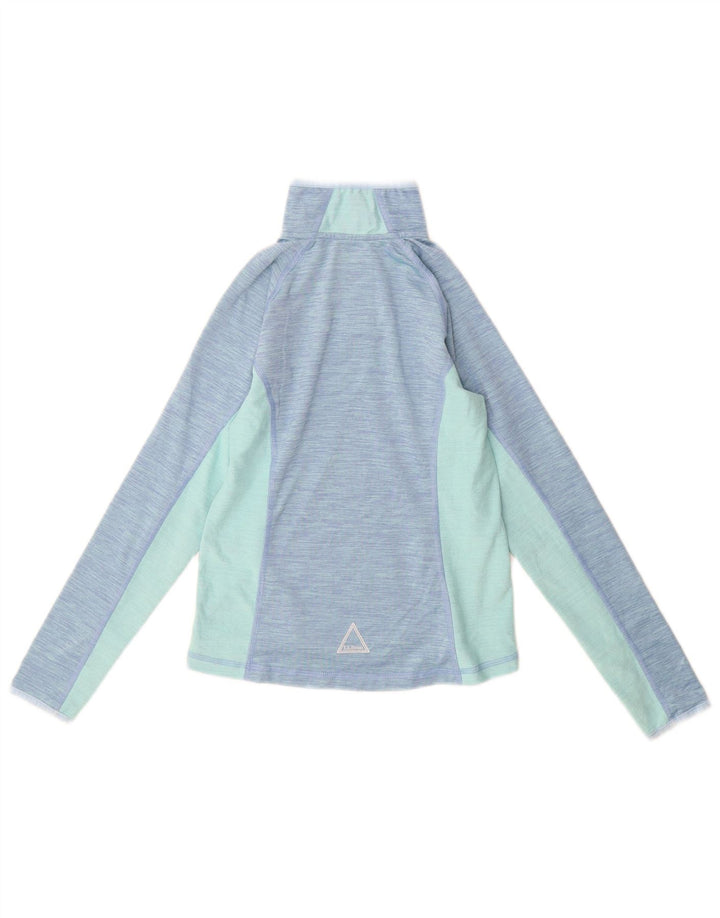 L.L.Bean Girls Pullover Trening Top 7-8 Ani Mic Albastru Colorblock