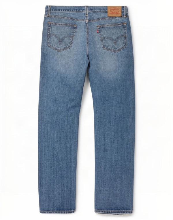 Blugi pentru bărbați Levi's 529 cu talie joasă, W36 L34, bumbac albastru