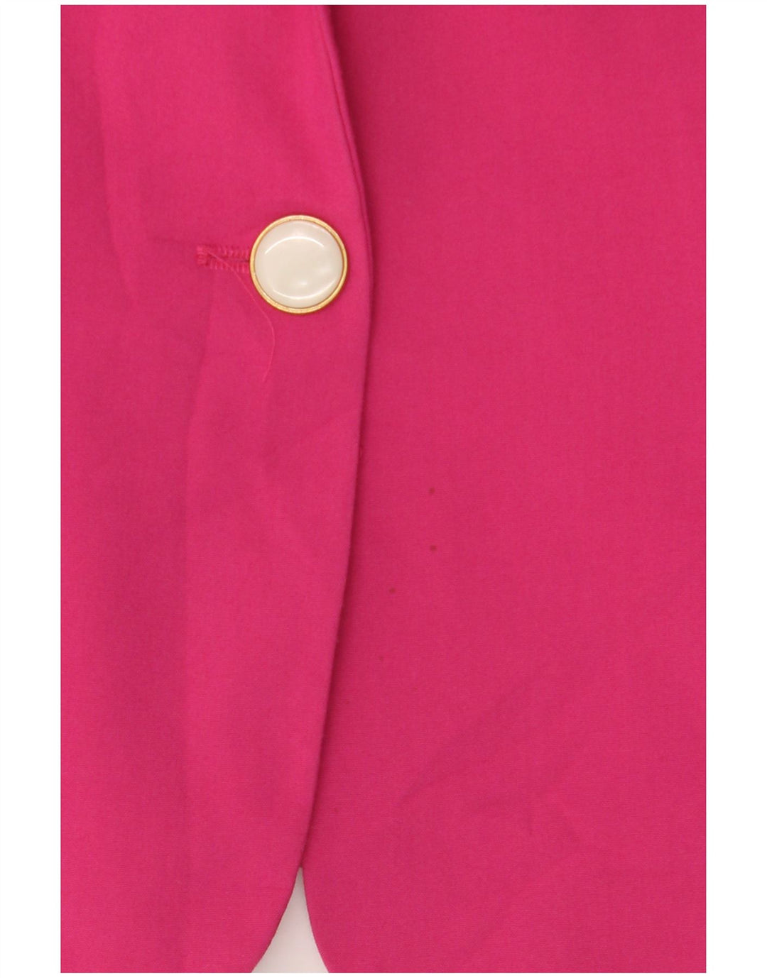 Blazer pentru femei Zara cu 1 nasture, UK 10, poliester roz mic