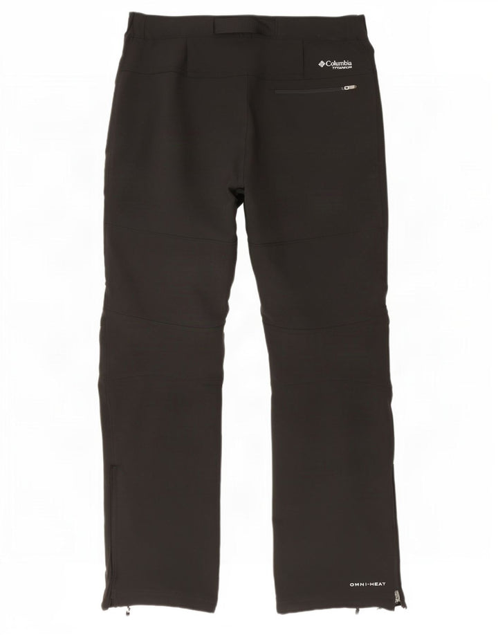 Pantaloni de schi Columbia Titanium pentru bărbați, mari, negru, poliester