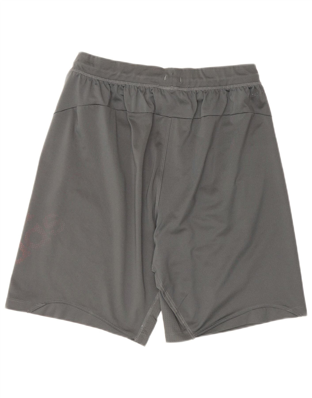 Pantaloni scurți sport grafic Adidas pentru bărbați, poliester mici, gri