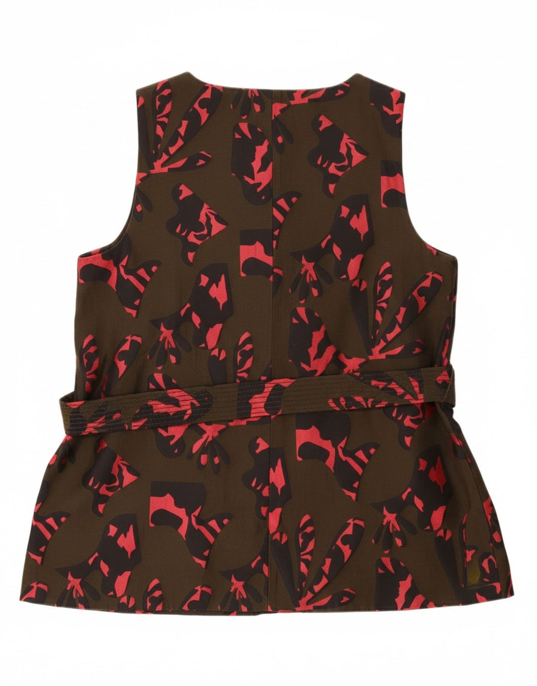 BANANA REPUBLIC Bluză pentru femei cu model abstract, UK 14 Medium Khaki