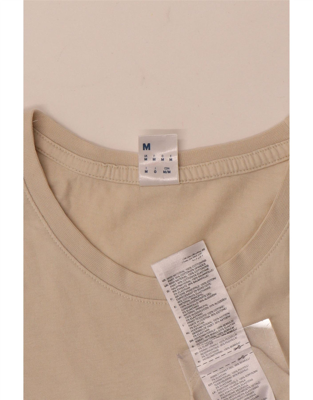 Tricou grafic pentru bărbați Reebok Top Medium Beige Bumbac