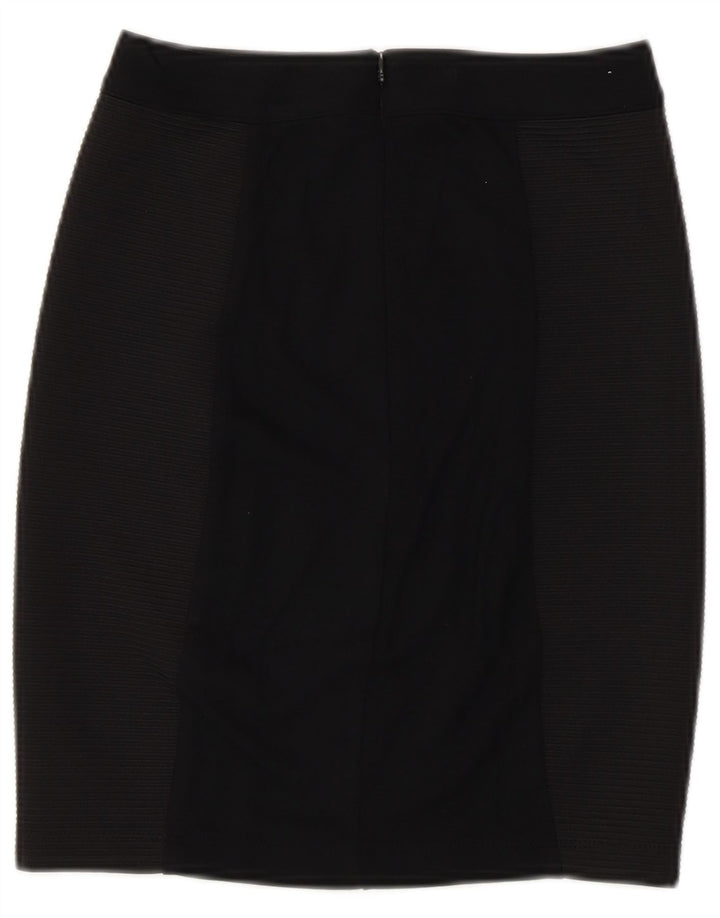 Fusta creion French Connection pentru femei UK 8 Small W26 Poliester negru