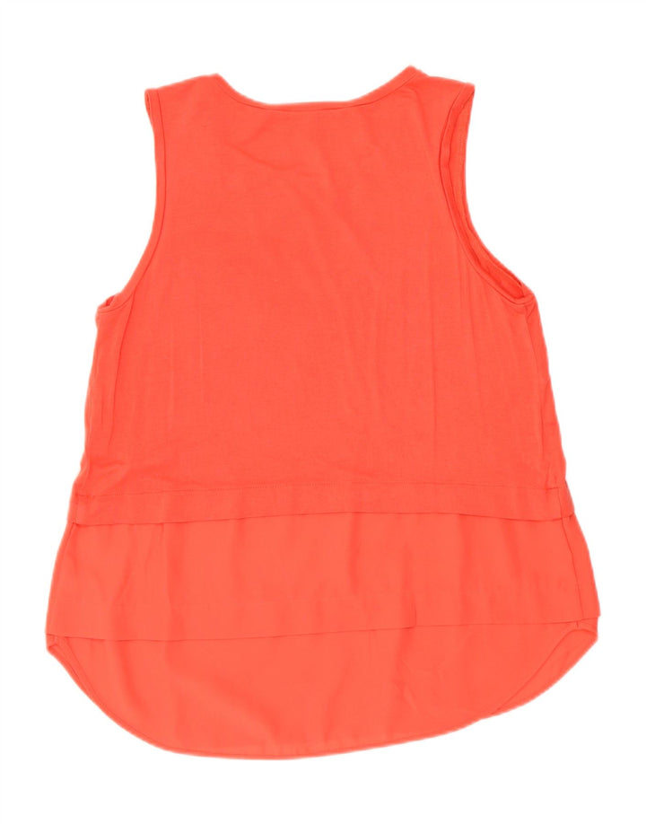 MICHAEL KORS Womens Vest Top UK 14 Medium Red Viscose Vintage Michael Kors and Second-Hand Michael Kors from Messina Hembry 