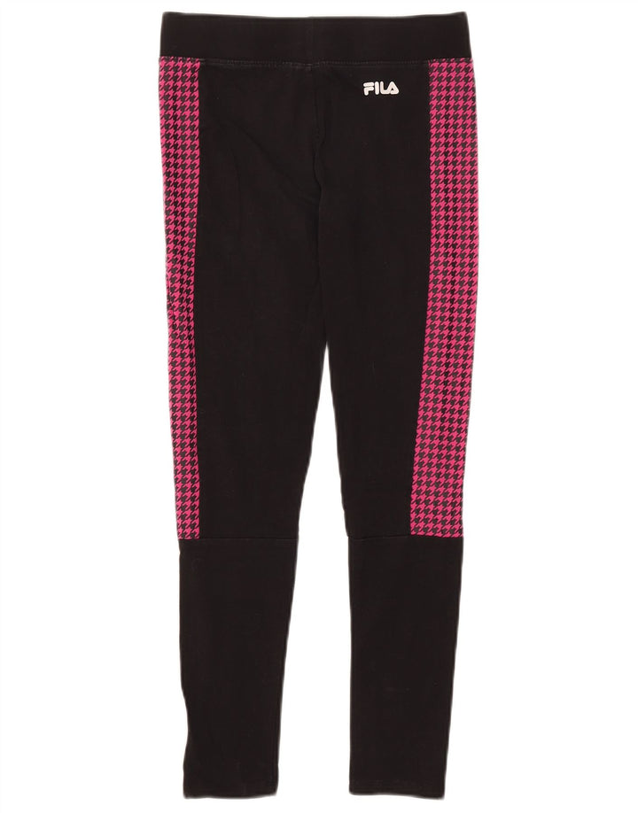 Leggings Fete Fila 11-12 Ani Negru Houndstooth