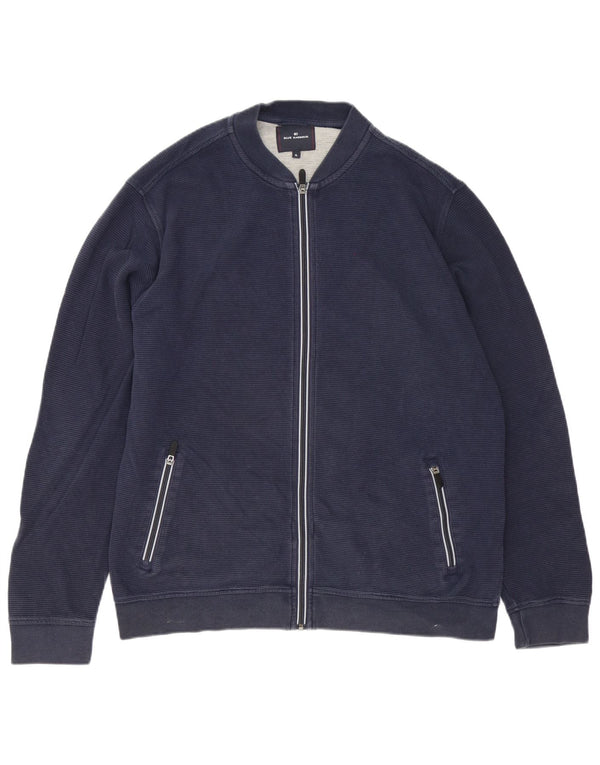 Marks & Spencer pentru bărbați Blue Harbour Trening Top Jachetă XL, bumbac bleumarin