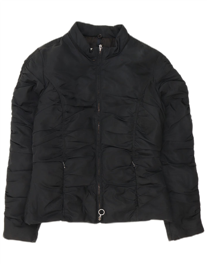 Jachetă căptușită pentru femei Moncler Mărimea 2 Poliester mediu negru