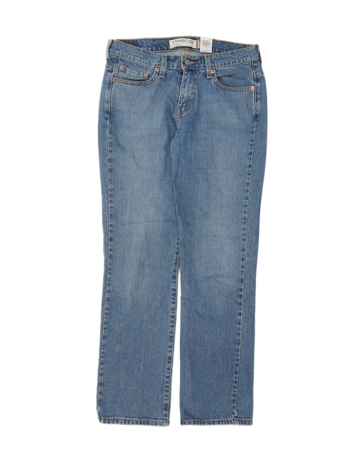 LEVI'S Blugi drepti 505 pentru femei US 6 Medium W30 L31 Blue Bumbac