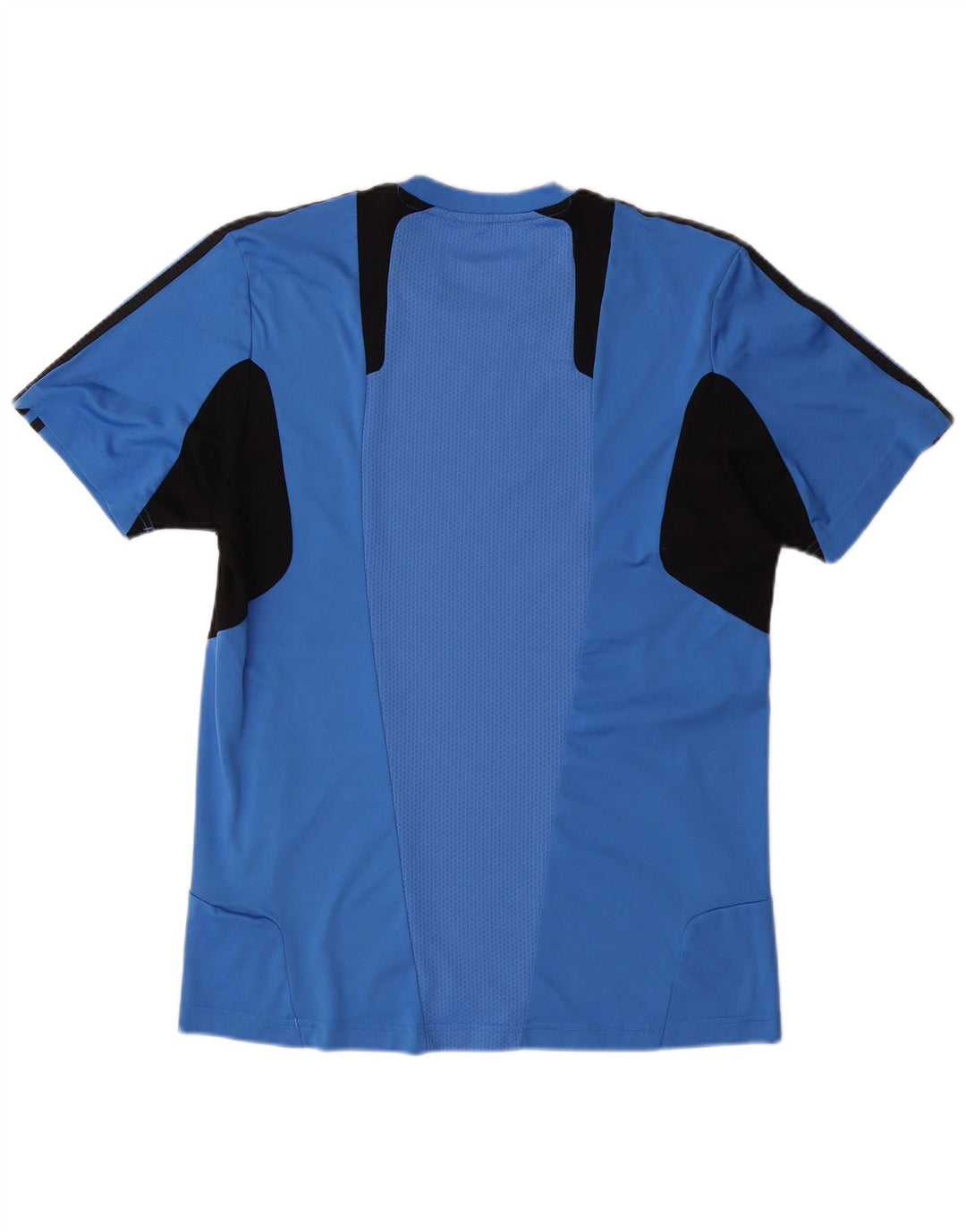Tricou Climacool pentru bărbați ADIDAS Top Mediu Albastru Poliester Colorblock
