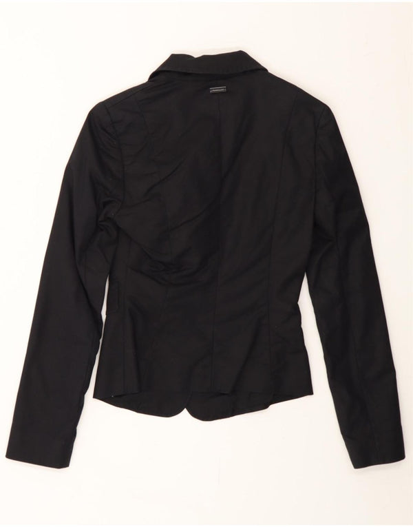 PENNY BLACK Jachetă pentru femei cu 2 nasturi, UK 6 XS, bumbac negru