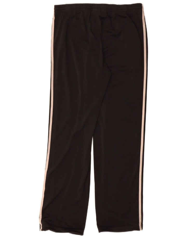 Pantaloni de trening Adidas pentru bărbați, poliester mediu negru