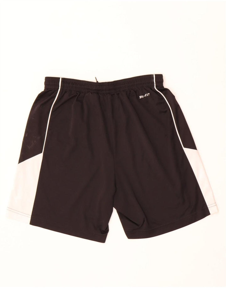 Pantaloni scurți sport Nike Dri Fit pentru bărbați, negru mediu, poliester color