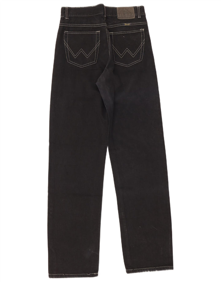 Blugi drepti pentru bărbați Wrangler W34 L34 bumbac negru