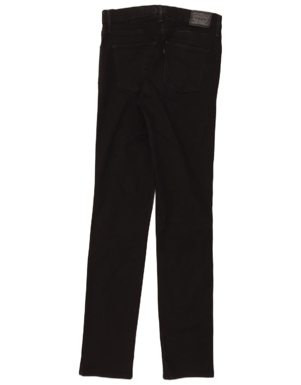 Blugi pentru femei Levi's Slimming Slim W31 L34 bumbac negru