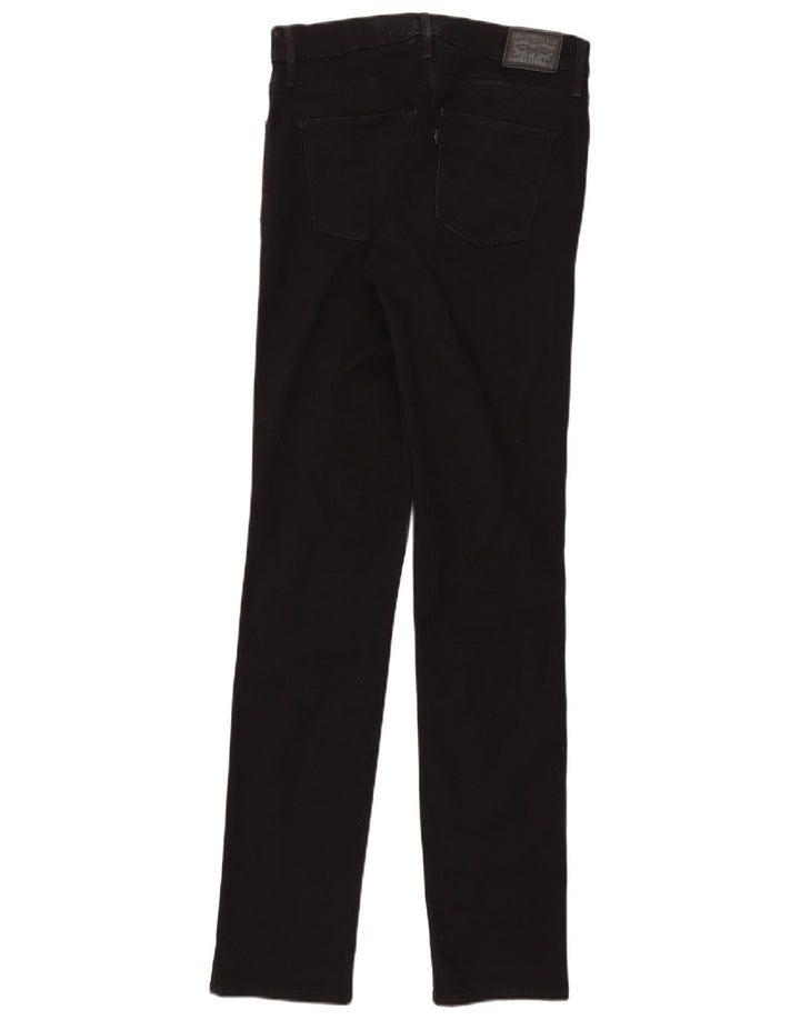Blugi pentru femei Levi's Slimming Slim W31 L34 bumbac negru