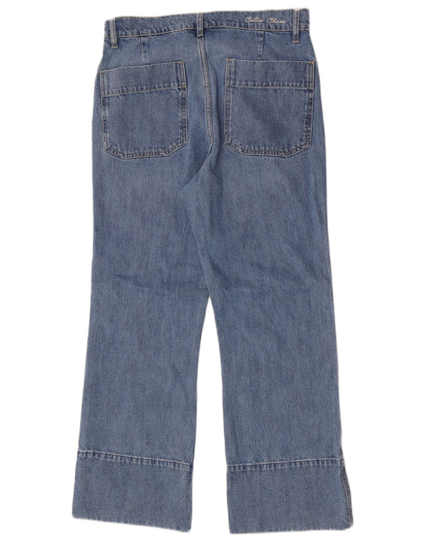 Blugi largi de damă Zara EU 42 Large W32 L28 Blue Bumbac
