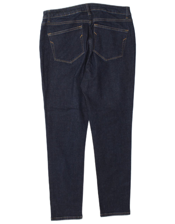 MINT VELVET Blugi skinny pentru femei UK 14 Large W34 L28 Bleumarin Bumbac