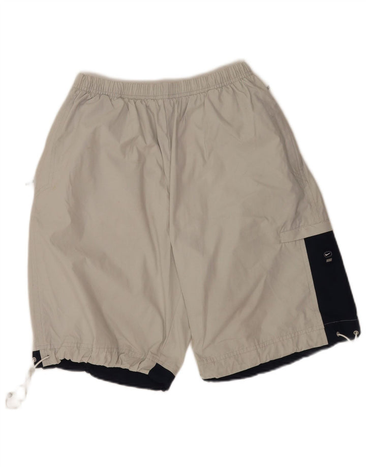 Pantaloni scurți sport Nike Dri Fit Cargo pentru bărbați, gri mediu, poliester color bloc