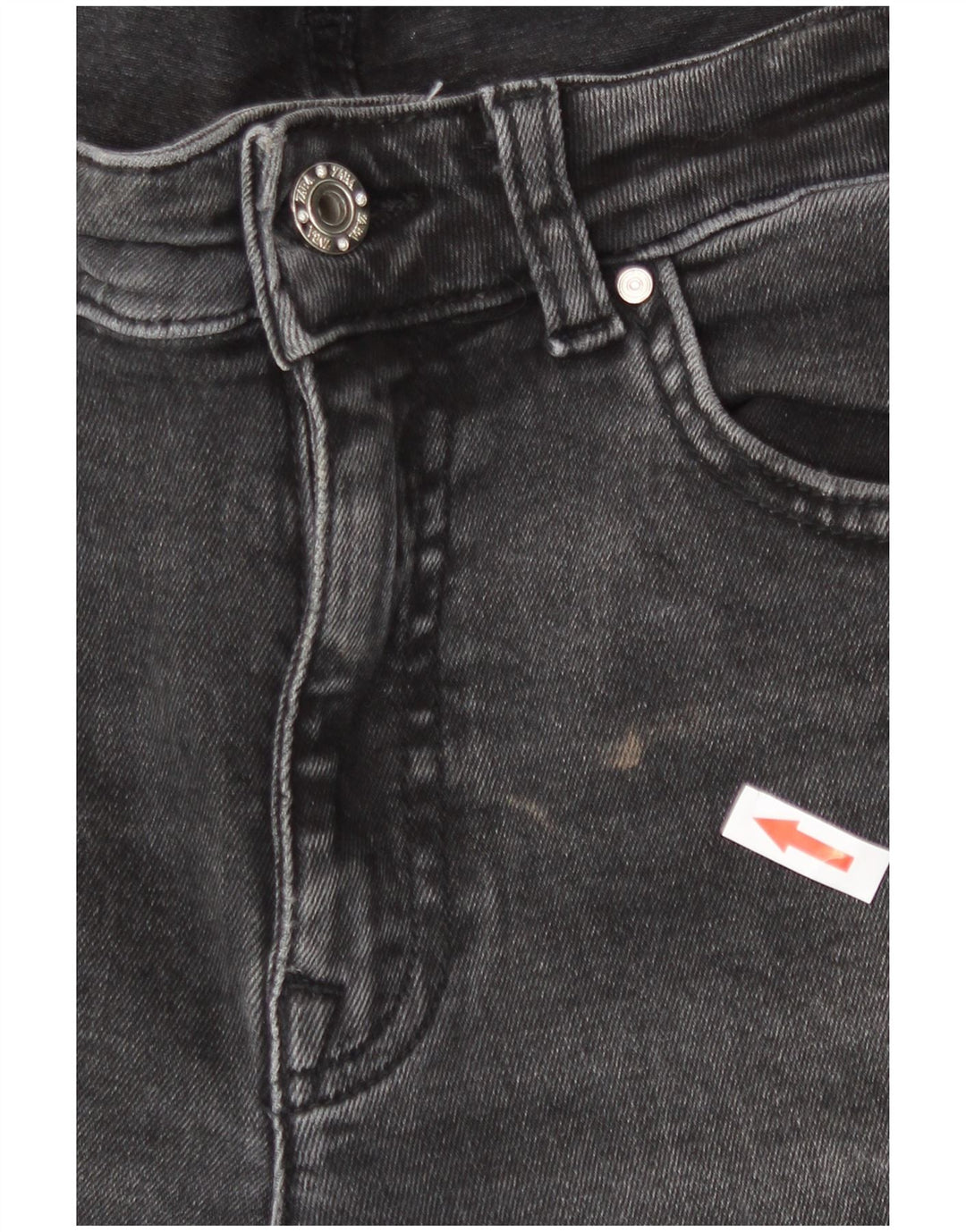 Blugi slim pentru femei Zara EU 42 Large W32 L26 Gri