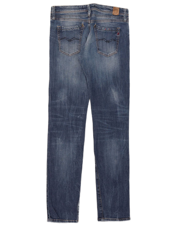 Replay blugi skinny pentru femei W29 L31 albastru