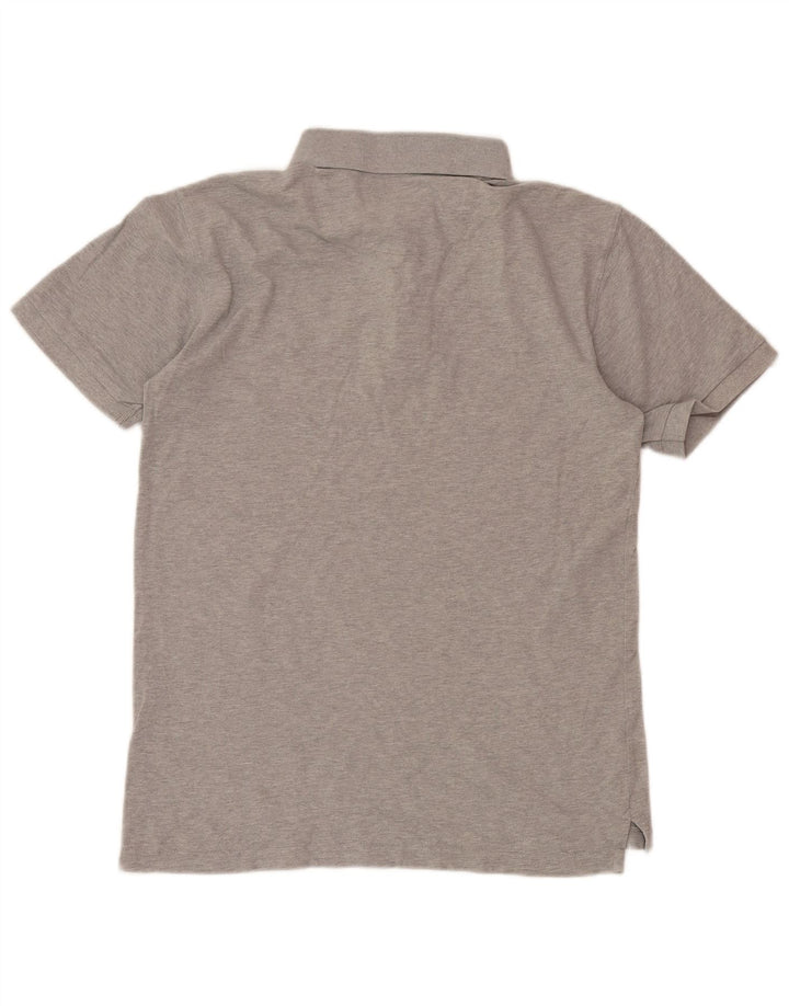JACK WILLS Mens Slim Fit Polo Shirt Medium Grey