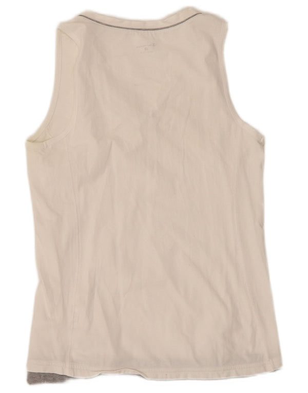 Vest Top pentru femei Champion UK 12 Medium White Colorblock