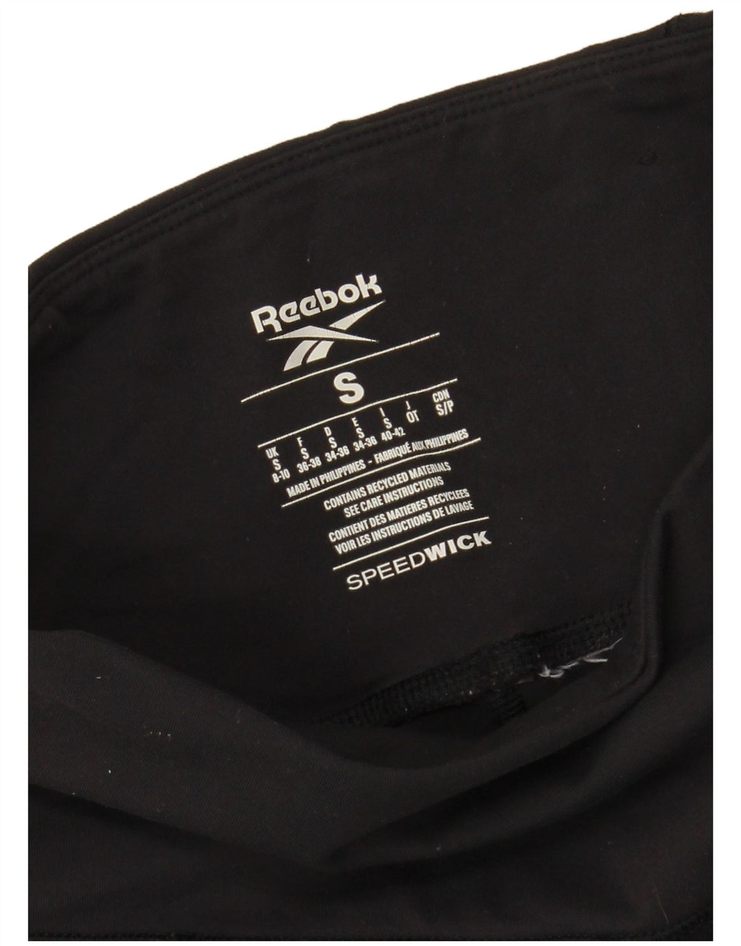 Leggings pentru femei REEBOK UK 8/10 Small Black