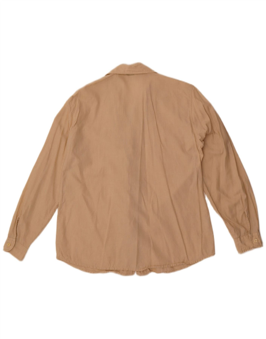 Cămașă Benetton pentru femei UK 14 Medium Beige Bumbac