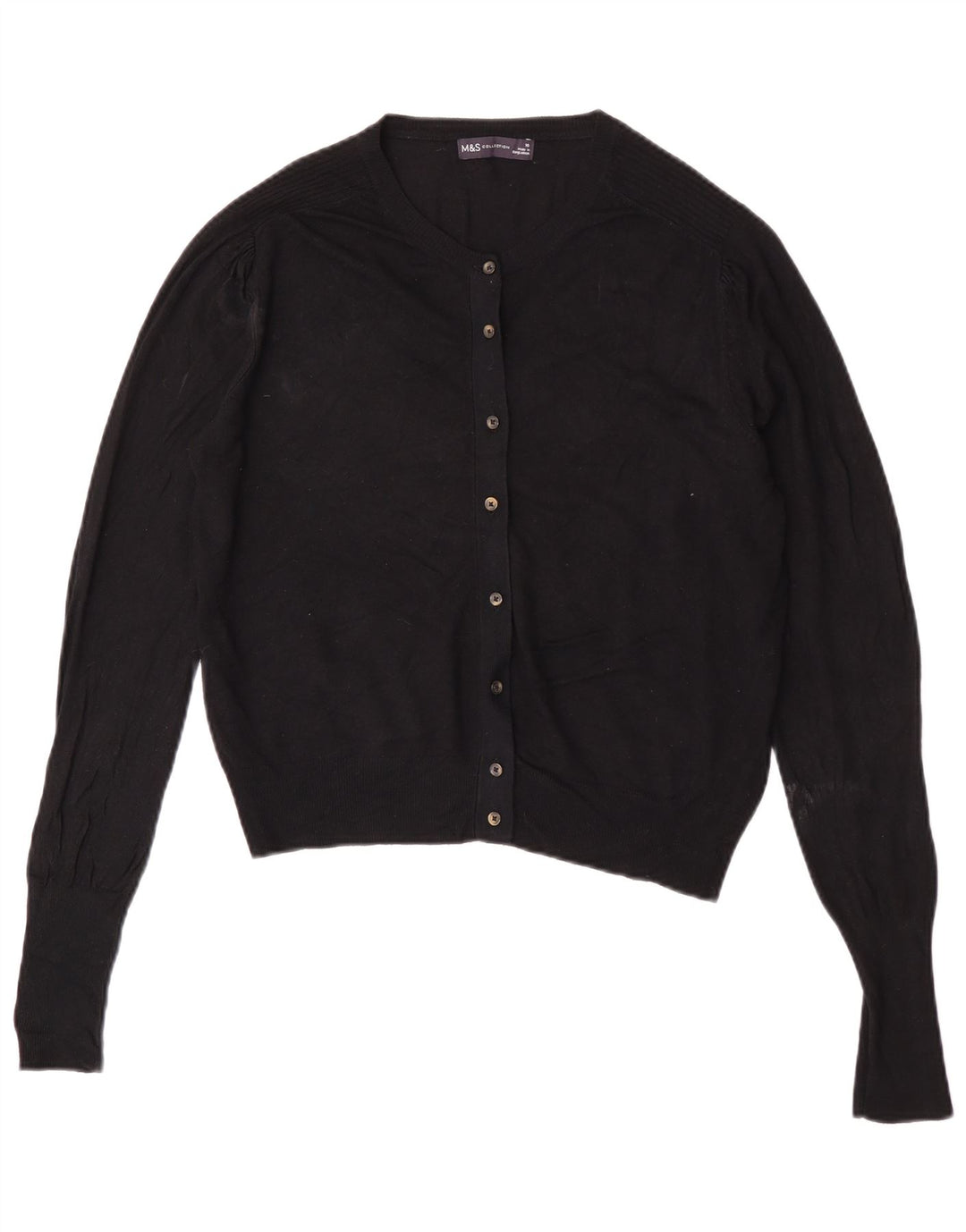 Pulover cardigan supradimensionat pentru femei Marks & Spencer UK 10 Small Black