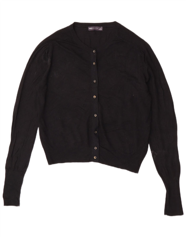 Pulover cardigan supradimensionat pentru femei Marks & Spencer UK 10 Small Black