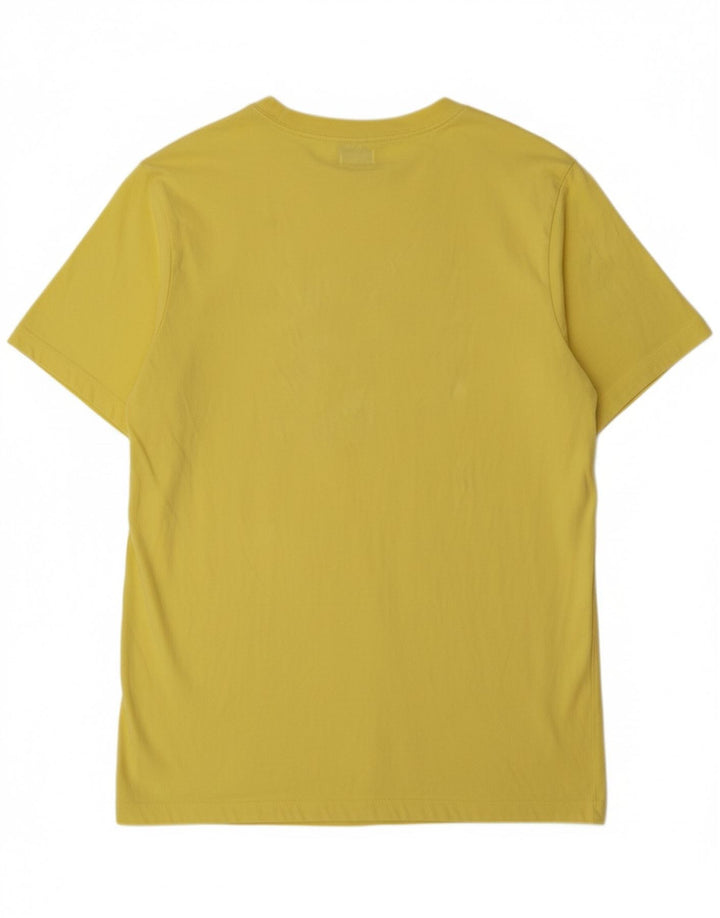 NIKE Mens T-Shirt Top XL Yellow Cotton