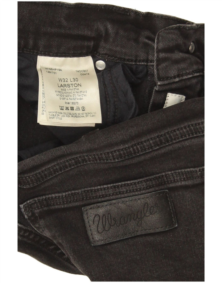 Blugi Wrangler Larston Tapered Slim W32 L30 bumbac gri