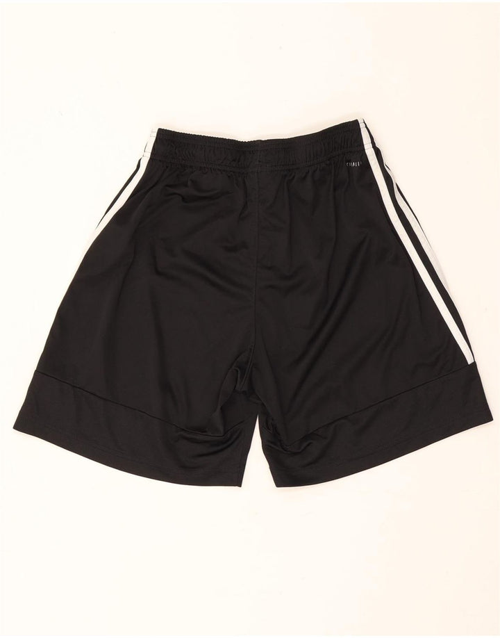 Pantaloni scurți sport Climalite Adidas pentru femei UK 12 Poliester mediu negru
