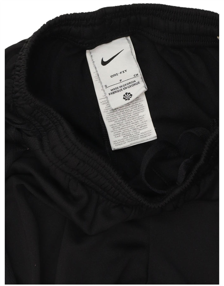 Pantaloni de trening Nike Dri Fit pentru femei UK 10 Poliester negru mic
