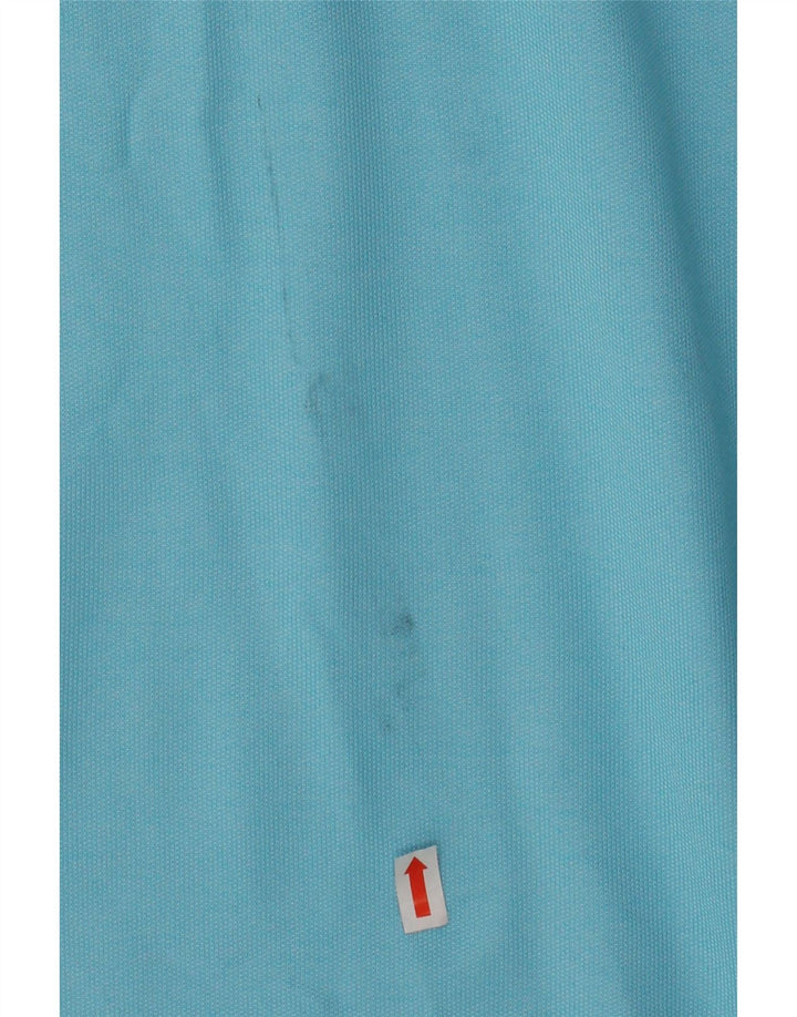 Tricou polo IZOD pentru bărbați, bumbac albastru 2XL