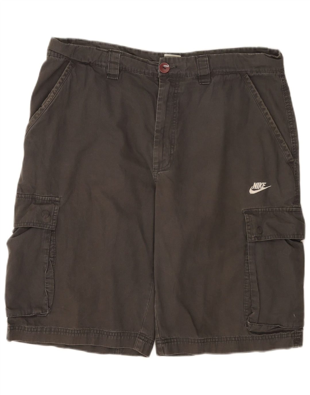 Pantaloni scurți cargo Nike pentru bărbați mari W36 bumbac gri