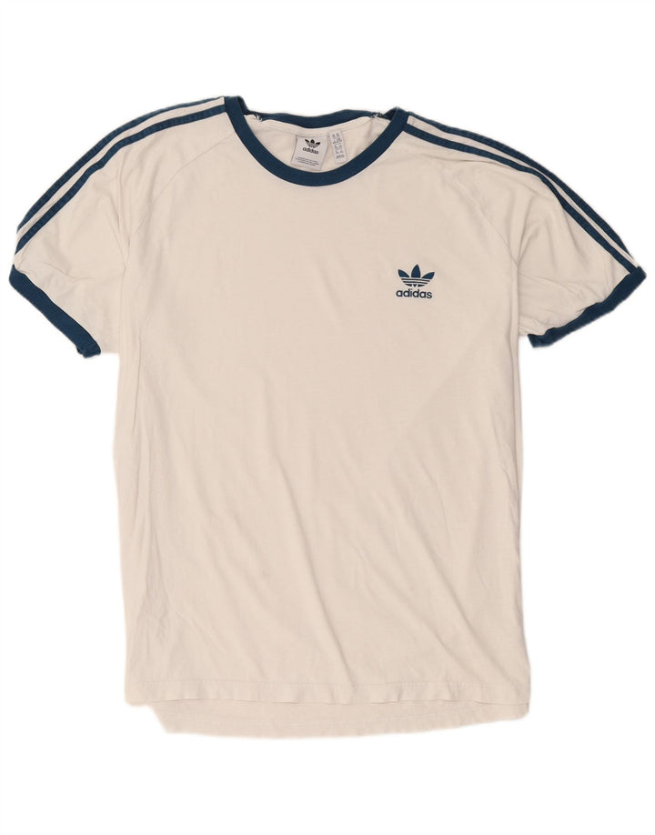 Tricou pentru bărbați Adidas Top 2XL Bumbac alb