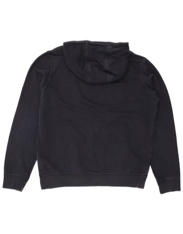 Pulover Nike pentru bărbați cu glugă, mare, albastru, bumbac