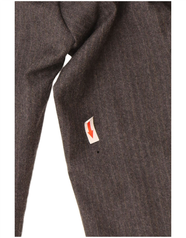 Costum pentru bărbați Valentino, 3 nasturi, 2 piese, IT 48 Medium L32 L29 Gri Pinstripe