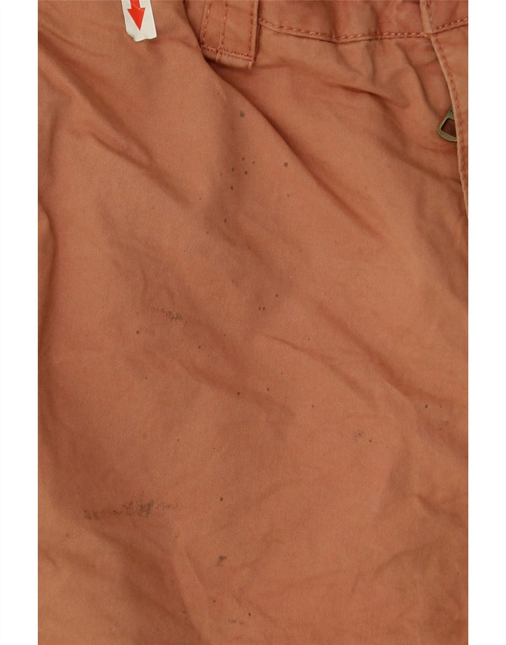 Pantaloni scurți chino pentru bărbați Fat Face W36 mare bumbac portocaliu