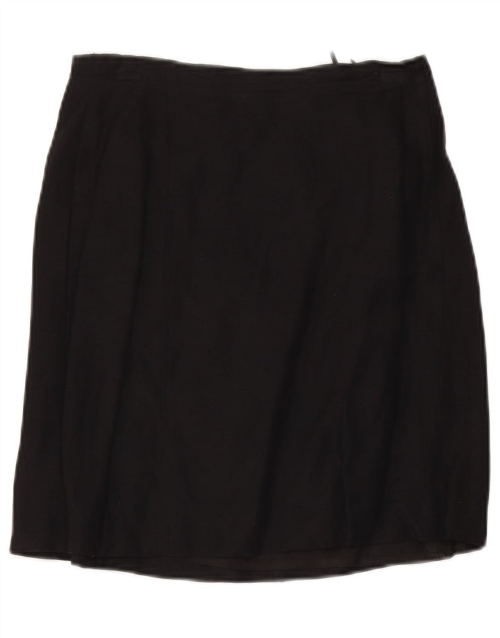 Max & Co. Fusta mini pentru femei UK 10 Small W28 Black Linen