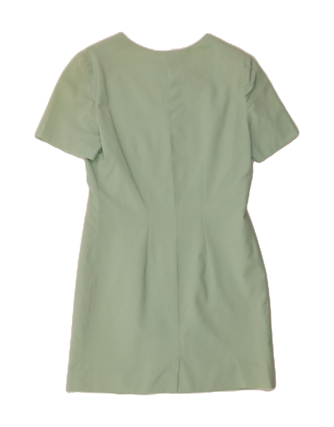 VINTAGE Womens Sheath Dress UK 12 Medium Green Vintage Vintage and Second-Hand Vintage from Messina Hembry 