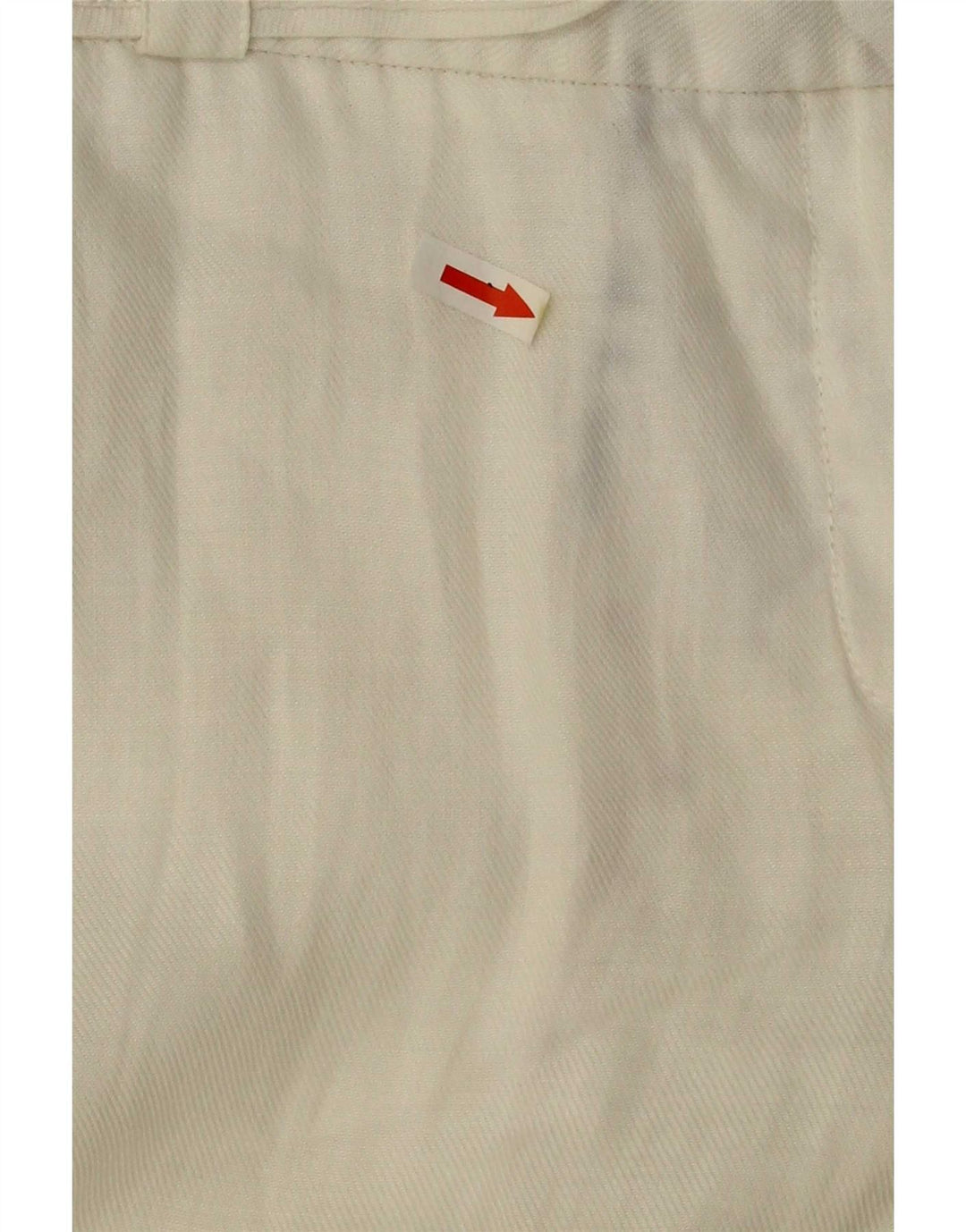 Pantaloni chino Bootcut pentru femei Zara EU 38 Mici L28 L32 Alb