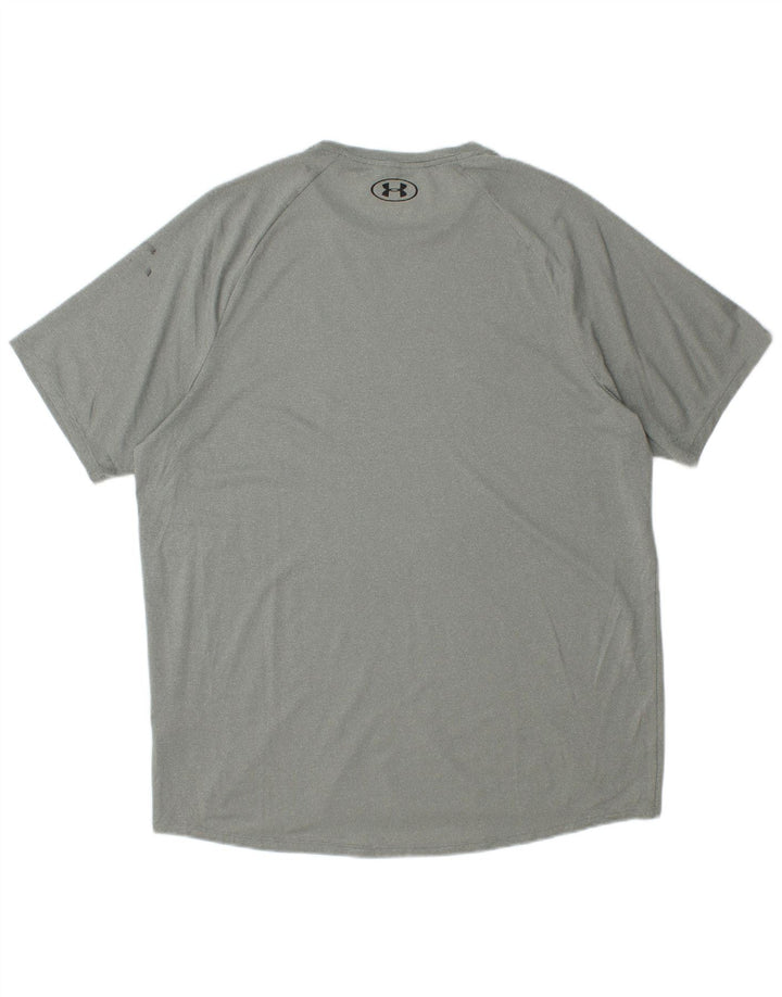 Tricou pentru bărbați UNDER ARMOUR Top mare poliester verde