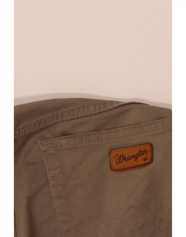 WRANGLER Mens Slim Casual Trousers W32 L31 Beige