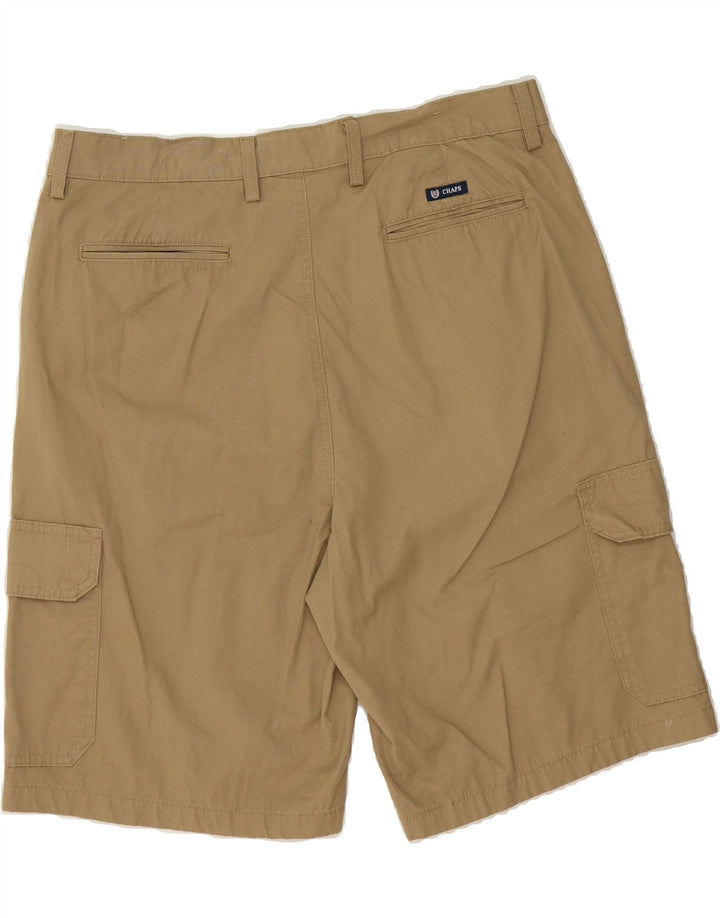CHAPS Mens Cargo Shorts W36 Large  Beige Cotton Vintage Chaps and Second-Hand Chaps from Messina Hembry 