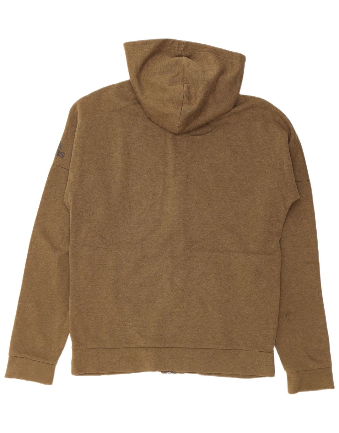 Pulover Adidas pentru bărbați Graphic Zip Hoodie Medium Khaki