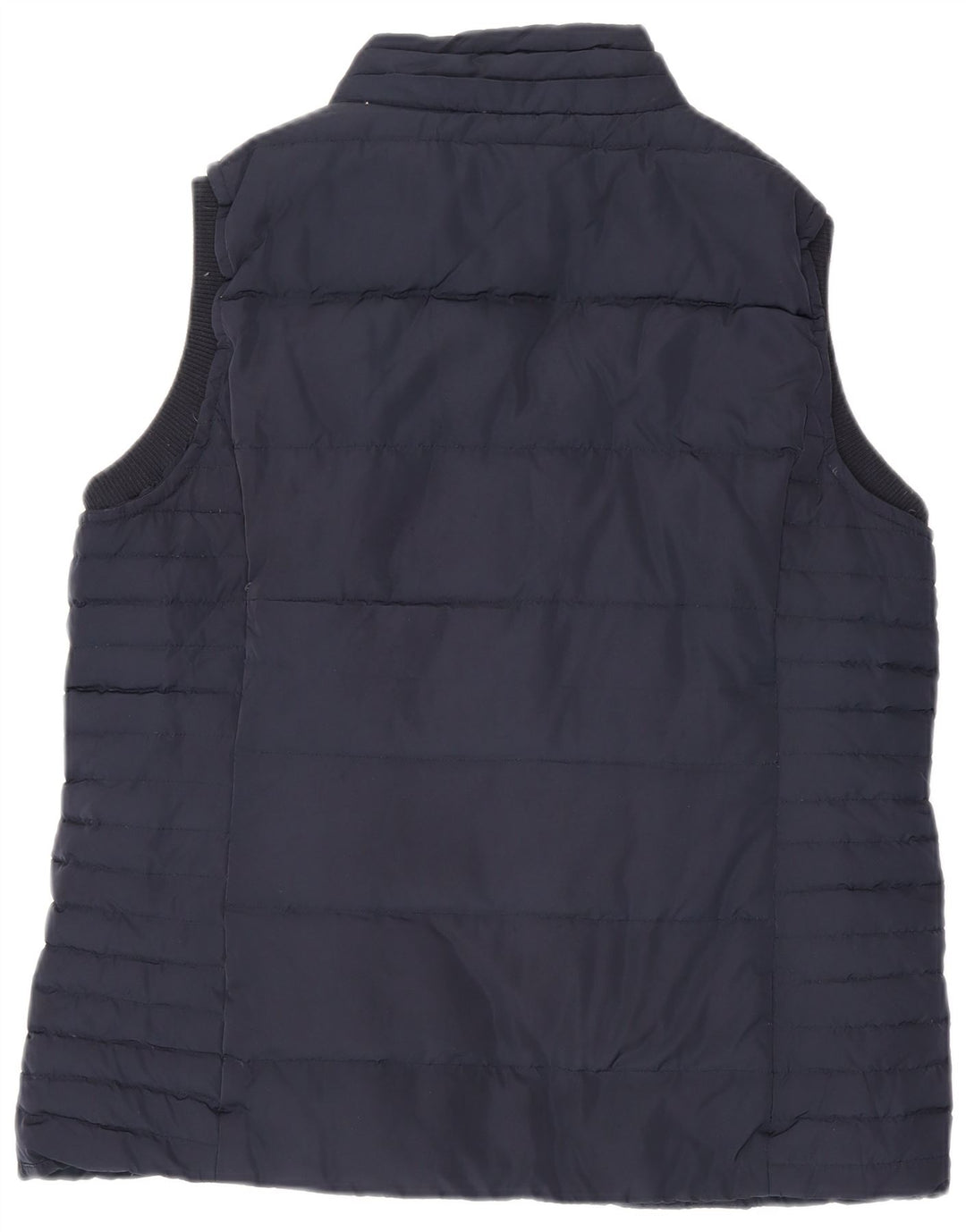 Crew Clothing Vestă obișnuită pentru femei UK 16 Poliester mare bleumarin